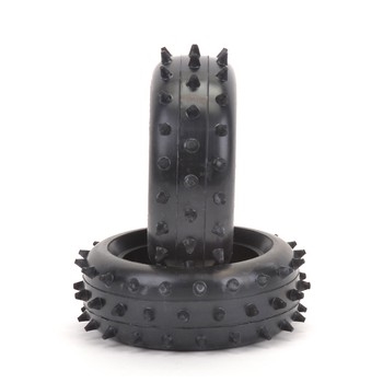 Full Spike Front Tyres - Yellow Cat (Pair)