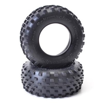 Short Course Stagger Rib Tyres Blue