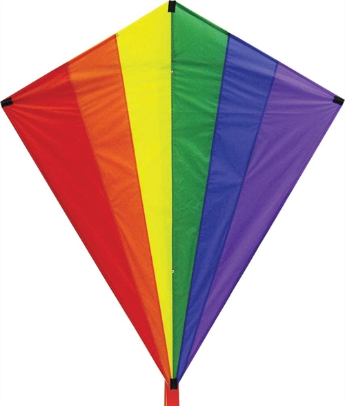 Giant Diamond Rainbow Kite