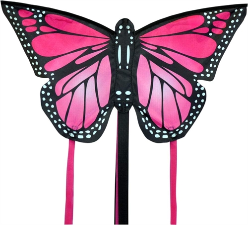 Monarch Butterfly Small Kite - Pink