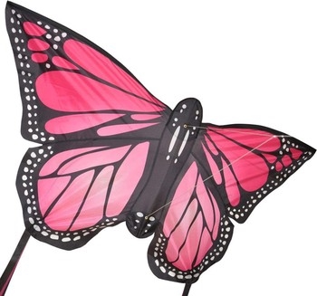 Monarch Butterfly Large Kite - Pink
