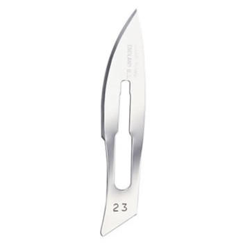 Surgical Knife Blades 23 (1x Pack of 5 Blades)