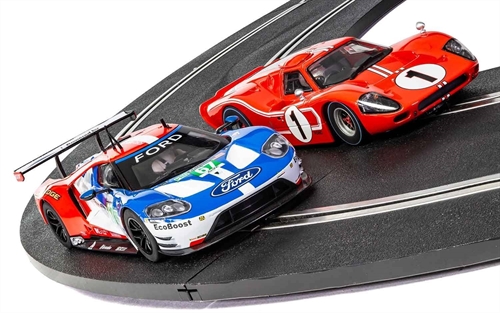 Scalextric Legends Le Mans 1967 50 Years of Ford Limited Edition Twin Car Pack - C3893A