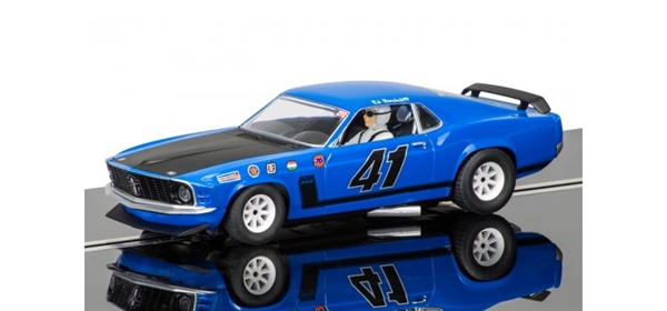 Scalextric Ford Mustang Boss 302 1969 Trans-Am Championship (Ed Hinchliff) Slot Car - C3613