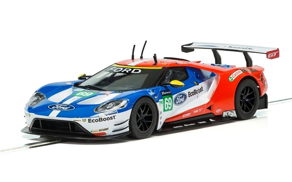 Scalextric Ford GT GTE Le Mans 2017 No.69 Slot Car - C3858