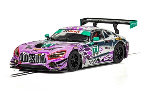 Scalextric Mercedes AMG GT3 P1 Motorsports Daytona 2018 Slot Car - C4044