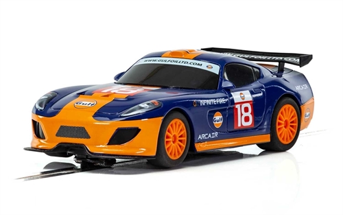 Scalextric Team GT Gulf Slot Car - C4091