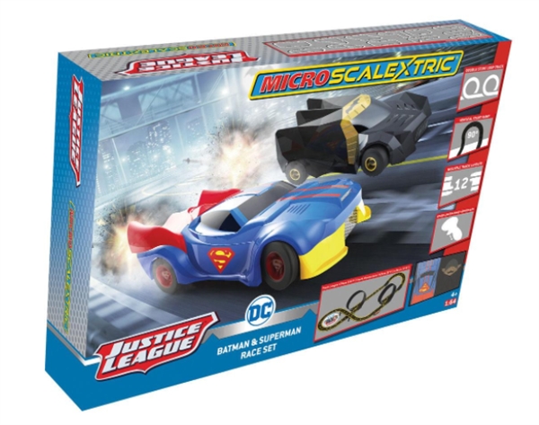 Micro Scalextric Justice League Batman vs Superman Set - G1143
