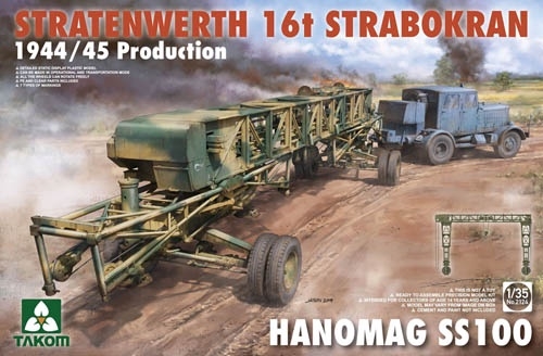Stratenwerth 16t Strabokran 1944/45 Production w/ Hanomag SS100