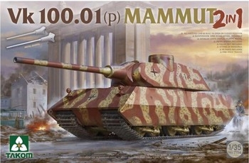 German Vk 100.01(p) Mammut Concept Tank 2-in-1
