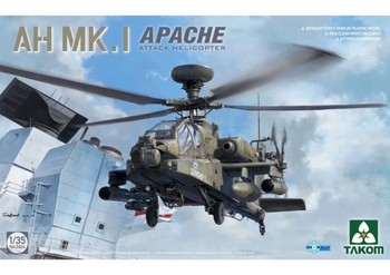 British AH MK 1 Apache Attack Helicopter