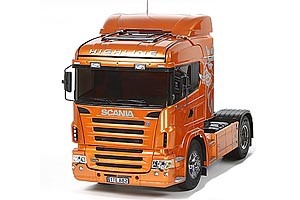 Tamiya RC Scania R470 Highline 4x2 Pre-Painted Orange Edition - 56338