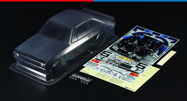 RC Body Set - Escort MK II Rally 51658 (Un-Painted)