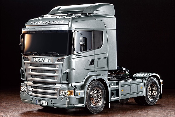 Tamiya RC Scania R470 Highline 4x2 Pre-Painted Silver Edition - 56364