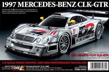 Tamiya RC Mercedes-Benz CLK-GTR 1997 Special Edition TT-01E - 47437