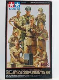 WWII German Africa Corps Infantry Set