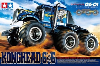 58646 TAMIYA RC KONGHEAD 6X6