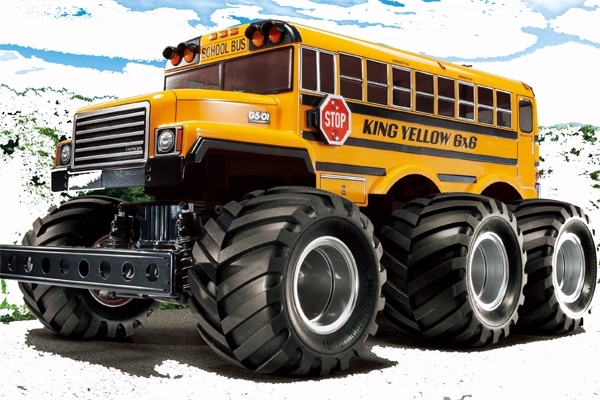 58653 1/18 R/C King Yellow 6x6 (G6-01 Chassis)