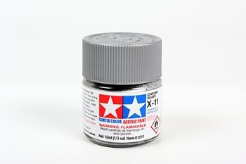 Acrylic X-11 Chrome Silver - 10ml Bottle