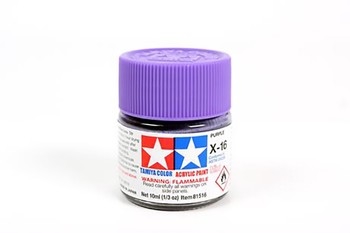 Acrylic X-16 Purple - 10ml Bottle