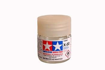 Acrylic X-22 Clear - 10ml Bottle