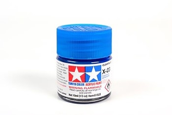 Acrylic X-23 Clear Blue - 10ml Bottle