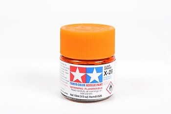 X-26 Gloss Clear Orange - 10ml Bottle