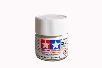 Acrylic XF-2 Flat White - 10ml Bottle