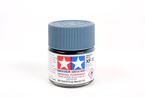 Acrylic XF-18 Medium Blue - 10ml Bottle