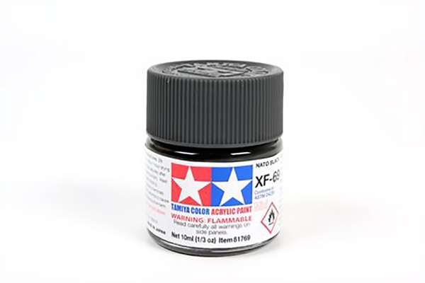 Acrylic XF-69 NATO Black - 10ml Bottle