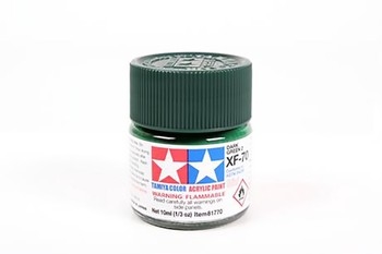 Acrylic XF-70 Dark Green - 10ml Bottle