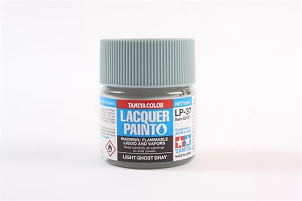 LP-37 Matt Light Ghost Grey Lacquer Paint - 10ml