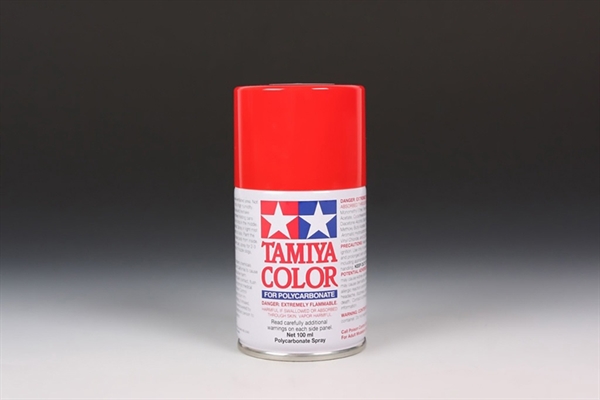 PS-34 Bright Red Polycarbonate Spray - 100ml