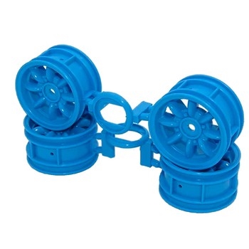 Escort MKII Wheels Blue x4