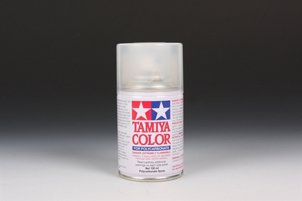 PS-55 Flat Clear Polycarbonate Spray - 100ml