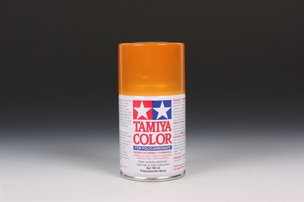 PS-43 Translucent Orange Polycarbonate Spray - 100ml