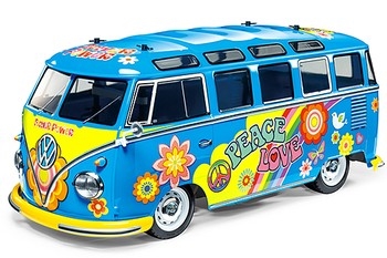 Tamiya RC Volkswagen Type 2 (T1) Flower Power (Pre-Painted) - 47453