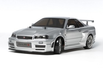 Tamiya 58605 RC NISMO R34 GT-R Z-Tune - TT02D Drift Spec