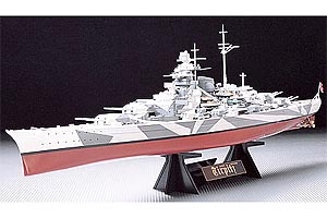 Tamiya 1350 German Battleship Tirpitz - 78015