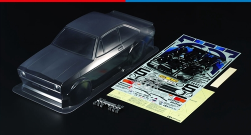RC Body Set - Escort MK II Rally 51658 Un-Painted