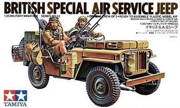British SAS Jeep