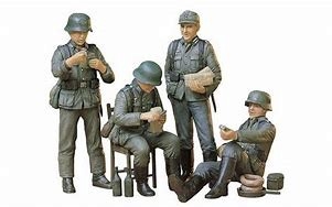 German Soldiers At Rest