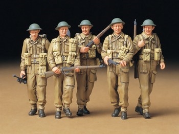 British Infantry On Patrol
