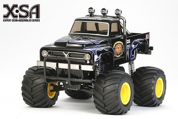 Tamiya RC Midnight Pumpkin X-SA Combo Inc Radio Servo Batt amp Chg