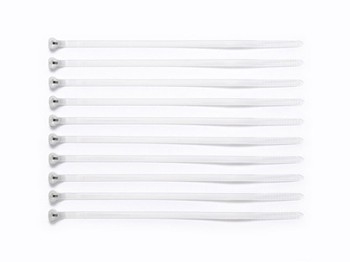 Nylon Cable Ties with Metal Hook (10)