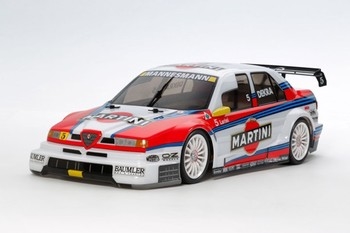 Alfa 155 V6 TI Martini TT-02 Tamya 110 Scale RC Kit - 58606