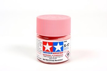 Acrylic X-17 Pink - 10ml Bottle