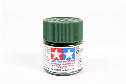 Acrylic XF-26 Deep Green - 10ml Bottle