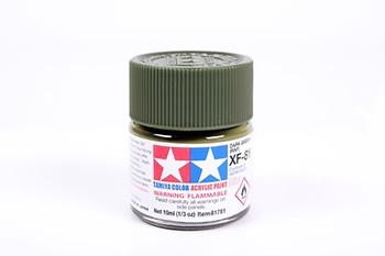 Acrylic XF-81 Flat Dark Green 2 RAF Paint - 10ml Bottle