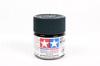 XF-85 Flat Rubber Black Paint - 10ml Bottle